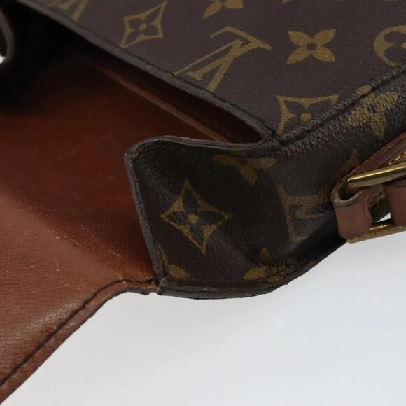 LOUIS VUITTON Monogram Saint Cloud PM Shoulder Bag M51244 LV Auth BA6098 - Picture 12 of 16